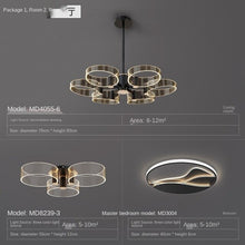 Load image into Gallery viewer, Living Room Chandelier Modern Minimalist Lamp in the Living Room Light Luxury Elegant Nordic Lamp Hall 2020 New Lighting
