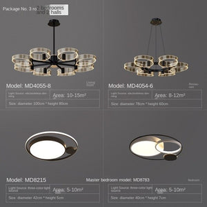 Living Room Chandelier Modern Minimalist Lamp in the Living Room Light Luxury Elegant Nordic Lamp Hall 2020 New Lighting