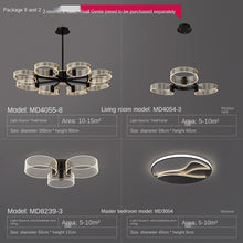 Load image into Gallery viewer, Living Room Chandelier Modern Minimalist Lamp in the Living Room Light Luxury Elegant Nordic Lamp Hall 2020 New Lighting
