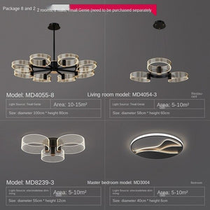 Living Room Chandelier Modern Minimalist Lamp in the Living Room Light Luxury Elegant Nordic Lamp Hall 2020 New Lighting