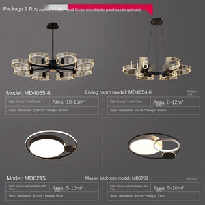 Living Room Chandelier Modern Minimalist Lamp in the Living Room Light Luxury Elegant Nordic Lamp Hall 2020 New Lighting