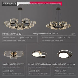 Living Room Chandelier Modern Minimalist Lamp in the Living Room Light Luxury Elegant Nordic Lamp Hall 2020 New Lighting