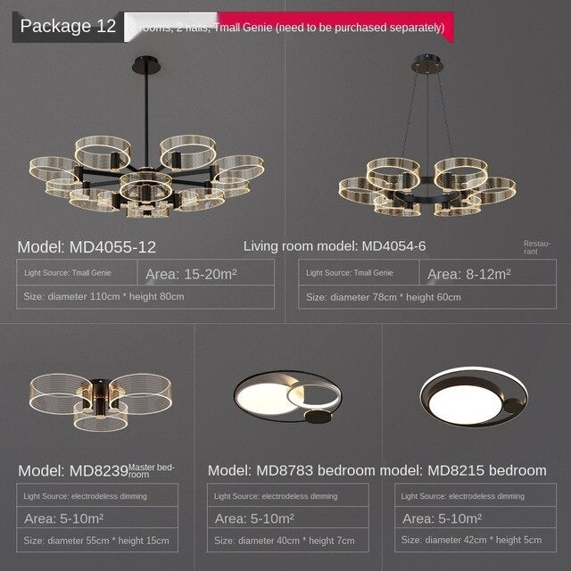 Living Room Chandelier Modern Minimalist Lamp in the Living Room Light Luxury Elegant Nordic Lamp Hall 2020 New Lighting