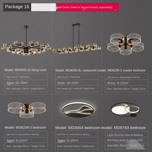 Living Room Chandelier Modern Minimalist Lamp in the Living Room Light Luxury Elegant Nordic Lamp Hall 2020 New Lighting