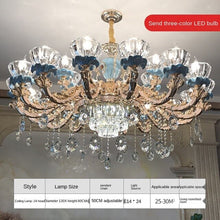Load image into Gallery viewer, French Crystal Chandelier European Style Lamp in the Living Room Elegant Luxury Lamp Package Villa Master Bedroom
