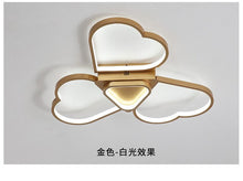 Load image into Gallery viewer, Nordic Modern Dinning Room Study Lamp Creative Simple Warm Heart Shaped Lighting Elegant LED Decorate Bedroom Ceiling Light
