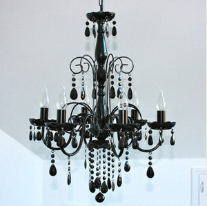 European Iron pendant lamp white minimalist retro  style elegant wedding lamp