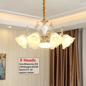 Modern European Fancy LED Alloy droplight Lamp Restaurant Light Fashion Elegant Hotel Hall LED Glass lampshade Pendant Light