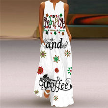 Load image into Gallery viewer, MOVOKAKA Summer Long Dress 2021 Elegant Robe Dress Party Sleeveless Dresses Women Casual Sundress Vintage Maxi Dresses For Women
