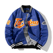 Load image into Gallery viewer, Hip Hop Baseball Jacket Men Women Embroidery Jacket Letter Streetwear Jacket Fashion Vintage Windbreaker Couples Spring Autumn
