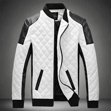 Load image into Gallery viewer, 2021 Mens Leather Jackets Casual High Quality Classic Motorcycle Bike Jacket Men Plus Thick Coats Spring/ Autumn chaqueta hombre

