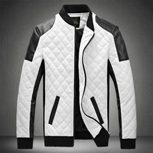 Load image into Gallery viewer, 2021 Mens Leather Jackets Casual High Quality Classic Motorcycle Bike Jacket Men Plus Thick Coats Spring/ Autumn chaqueta hombre

