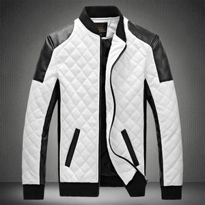 2021 Mens Leather Jackets Casual High Quality Classic Motorcycle Bike Jacket Men Plus Thick Coats Spring/ Autumn chaqueta hombre