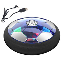 Load image into Gallery viewer, Hover Soccer Ball Toys Rechargeable Indoor Air Soccer Ball Floating with LED Light Up Double Goals Gift For Boys Girls LBV
