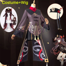 Load image into Gallery viewer, Genshin Impact Hutao Cosplay Costume Uniform Wig Cosplay Anime Game Hu Tao Chinese Style Halloween Costumes For Women
