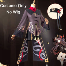 Load image into Gallery viewer, Genshin Impact Hutao Cosplay Costume Uniform Wig Cosplay Anime Game Hu Tao Chinese Style Halloween Costumes For Women
