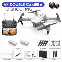 Load image into Gallery viewer, XKJ 2021 New E88 Pro Drone With Wide Angle HD 4K 1080P Dual Camera Height Hold Wifi RC Foldable Quadcopter Dron Gift Toy
