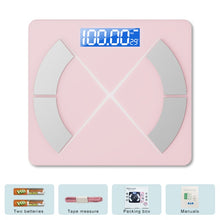 Load image into Gallery viewer, Bluetooth Body Fat Scale electronic Digital scale Smart Weight scale Floor Bathroom scale balance body weighing scale BMI index

