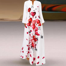 Load image into Gallery viewer, Spring Women&#39;s Sundress Bohemian Floral Long Dress ZANZEA 2021 Casual Long Sleeve Party Holiday Vestidos Kaftan Robe Dresses
