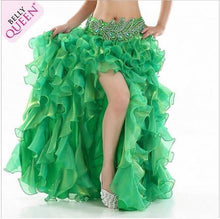 Load image into Gallery viewer, HOT SALE! senior yarn belly dance costumes sexy women belly dance stage skirt for ladies belly dance skirts

