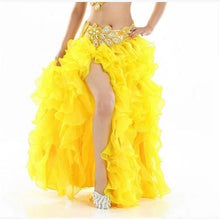 Load image into Gallery viewer, HOT SALE! senior yarn belly dance costumes sexy women belly dance stage skirt for ladies belly dance skirts
