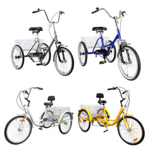 Load image into Gallery viewer, Areyourshop 1/7-Speed 20&quot; 24&quot; Adult 3-Wheel Tricycle Cruise Bike Bicycle With Basket Accessories Part
