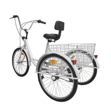 Load image into Gallery viewer, Areyourshop 1/7-Speed 20&quot; 24&quot; Adult 3-Wheel Tricycle Cruise Bike Bicycle With Basket Accessories Part
