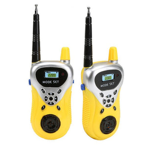 2021 2Pcs Mini Walkie Talkies Interphone Children's Radio Toy Phone 3Km Transmission Transceiver Interactive Toys for Girls Kids