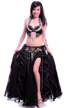Load image into Gallery viewer, Professional belly dance costume women bra belt long skirt bellydancing dress set woman indian carnival costume dance outfit
