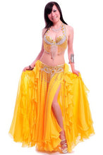 Load image into Gallery viewer, Professional belly dance costume women bra belt long skirt bellydancing dress set woman indian carnival costume dance outfit
