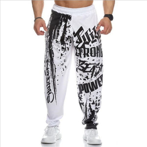 2020 New Running Jogging Pants Men Cotton Soft Bodybuilding Joggers Sweatpants Harem Long Trousers  Fitness Sport Training Pants