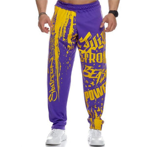 2020 New Running Jogging Pants Men Cotton Soft Bodybuilding Joggers Sweatpants Harem Long Trousers  Fitness Sport Training Pants