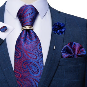 8cm Men Silk Tie White Solid Necktie Men's Formal Wedding Party Ties Cufflinks Hanky Flower Brooch Set Men Gift Corbatas DiBanGu