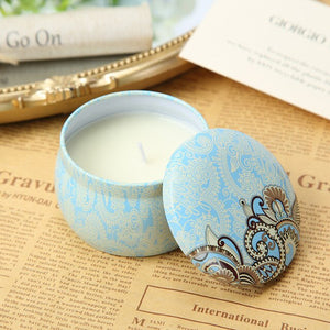 1PC Scented Candles Gifts Set For Women Candles Tin Can Fragrance Bath Yoga Thanksgiving Christmas Valentine's Day Birthday Gift