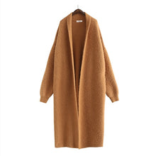 Load image into Gallery viewer, Luxury Long Faux Mink Fur Cardigans For Women New 2021 Autumn Winter Women&#39;s Sweaters Oversize Coat Female Pull
