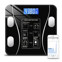 Load image into Gallery viewer, Smart Body Fat Scale Connection Bluetooth Electronic Weight Scale Body Composition Analyzer Bascula Digital Bathroom Floor Scale
