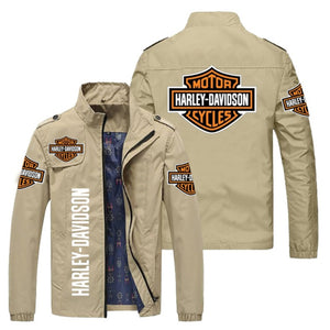 2021 spring and autumn new men&#39;s slim jackets, high-quality business casual jackets, windproof cycling jackets