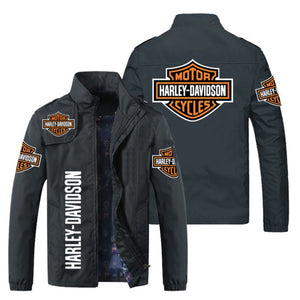 2021 spring and autumn new men&#39;s slim jackets, high-quality business casual jackets, windproof cycling jackets