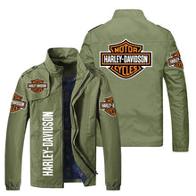 Load image into Gallery viewer, 2021 spring and autumn new men&#39;s slim jackets, high-quality business casual jackets, windproof cycling jackets
