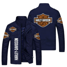 Load image into Gallery viewer, 2021 spring and autumn new men&#39;s slim jackets, high-quality business casual jackets, windproof cycling jackets
