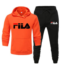 Load image into Gallery viewer, 2021 Fashion Brand Men Sets Tracksuit Autumn New Men&#39;s Hoodies + Sweatpants Two Piece Suit Hooded Casual Sets Male Clothes 2021
