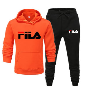 2021 Fashion Brand Men Sets Tracksuit Autumn New Men&#39;s Hoodies + Sweatpants Two Piece Suit Hooded Casual Sets Male Clothes 2021