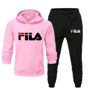 2021 Fashion Brand Men Sets Tracksuit Autumn New Men&#39;s Hoodies + Sweatpants Two Piece Suit Hooded Casual Sets Male Clothes 2021