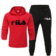 Load image into Gallery viewer, 2021 Fashion Brand Men Sets Tracksuit Autumn New Men&#39;s Hoodies + Sweatpants Two Piece Suit Hooded Casual Sets Male Clothes 2021
