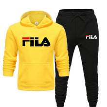 Load image into Gallery viewer, 2021 Fashion Brand Men Sets Tracksuit Autumn New Men&#39;s Hoodies + Sweatpants Two Piece Suit Hooded Casual Sets Male Clothes 2021
