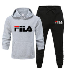 Load image into Gallery viewer, 2021 Fashion Brand Men Sets Tracksuit Autumn New Men&#39;s Hoodies + Sweatpants Two Piece Suit Hooded Casual Sets Male Clothes 2021
