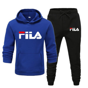 2021 Fashion Brand Men Sets Tracksuit Autumn New Men&#39;s Hoodies + Sweatpants Two Piece Suit Hooded Casual Sets Male Clothes 2021
