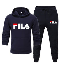 Load image into Gallery viewer, 2021 Fashion Brand Men Sets Tracksuit Autumn New Men&#39;s Hoodies + Sweatpants Two Piece Suit Hooded Casual Sets Male Clothes 2021
