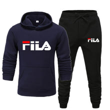 Load image into Gallery viewer, 2021 Fashion Brand Men Sets Tracksuit Autumn New Men&#39;s Hoodies + Sweatpants Two Piece Suit Hooded Casual Sets Male Clothes 2021

