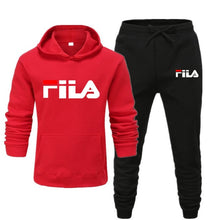 Load image into Gallery viewer, 2021 Fashion Brand Men Sets Tracksuit Autumn New Men&#39;s Hoodies + Sweatpants Two Piece Suit Hooded Casual Sets Male Clothes 2021
